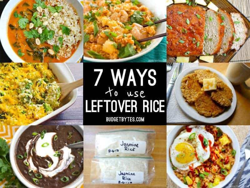 How to Reuse Leftover Rice - Edition Time