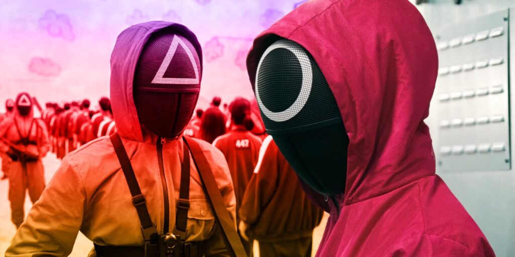 The Meaning of The Iconic Squid Game Mask: What Do The Symbols Represent?
